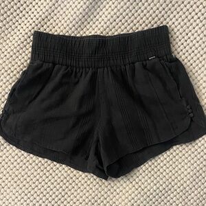 Hurley Women's Black Athletic Shorts